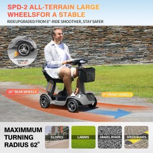 Safe, low-speed, stable, new energy, mobility vehicles/electric vehicles/recreational vehicles, and foldable electric wheelchairs for the elderly that are easy to park