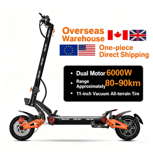 Lithium battery electric scooters are directly shipped overseas to the United States and Canada. 6000W dual-drive long-range electric scooters for