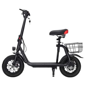 36V 500W electric small Harley-Davidson scooter, folding bike for commuting, E-scooter, adult scooter with power source factory
